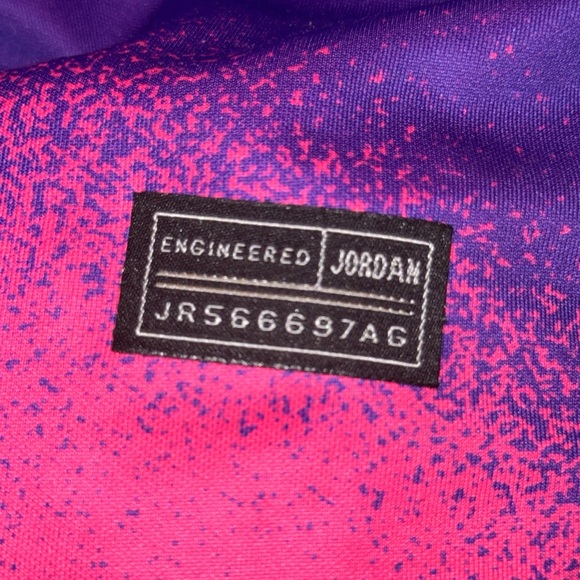 Jordan Purple and Pink Gradient Jersey - Picture 7 of 16